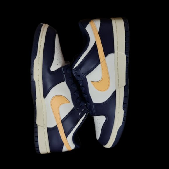 Nike Men Dunk Low Retro (Sail/Coconut Milk/Purple Ink/Melon Tint) Size 9 - FV810 - Picture 5 of 5